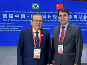 Salmito com o vice-governador de