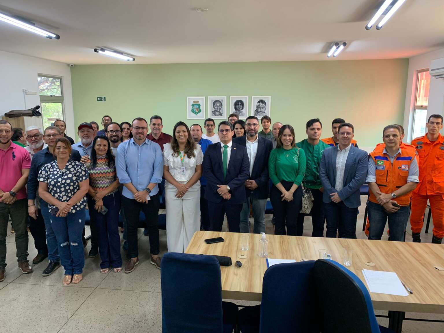 Reunião da Sema no Cariri sobre incêndios florestais