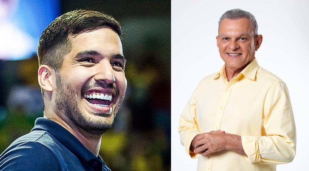 Colagem André Fernandes e José Sarto