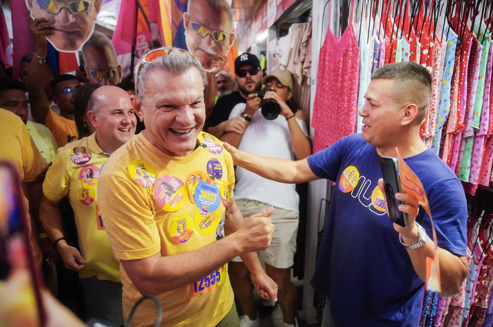 Sarto visita a Feirinha da Beira Mar