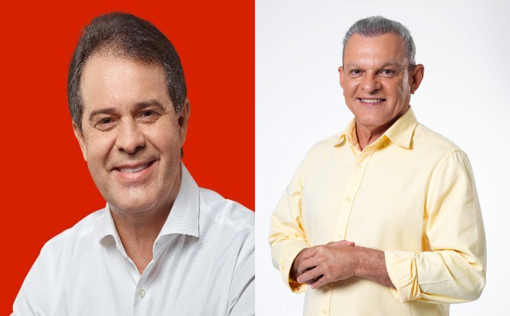 Colagem Evandro Leitão e Sarto