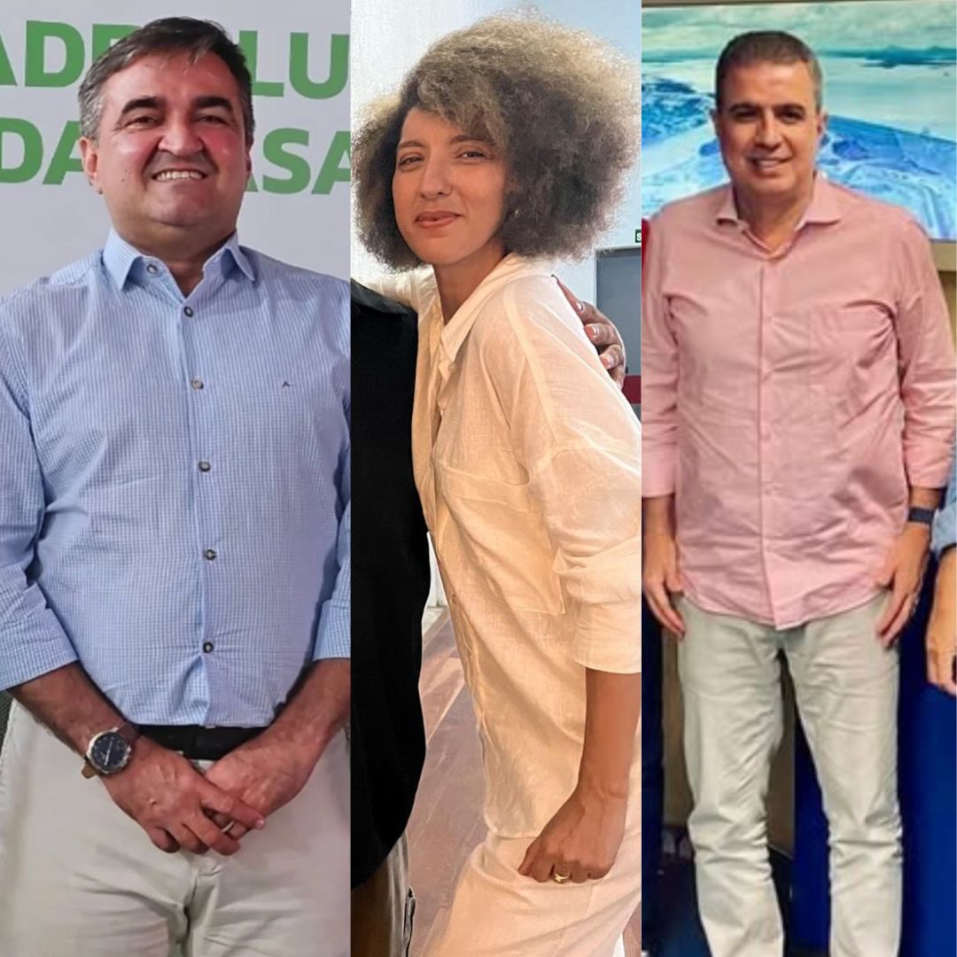 André Barbosa, Helena Barbosa e Antônio José Mota
