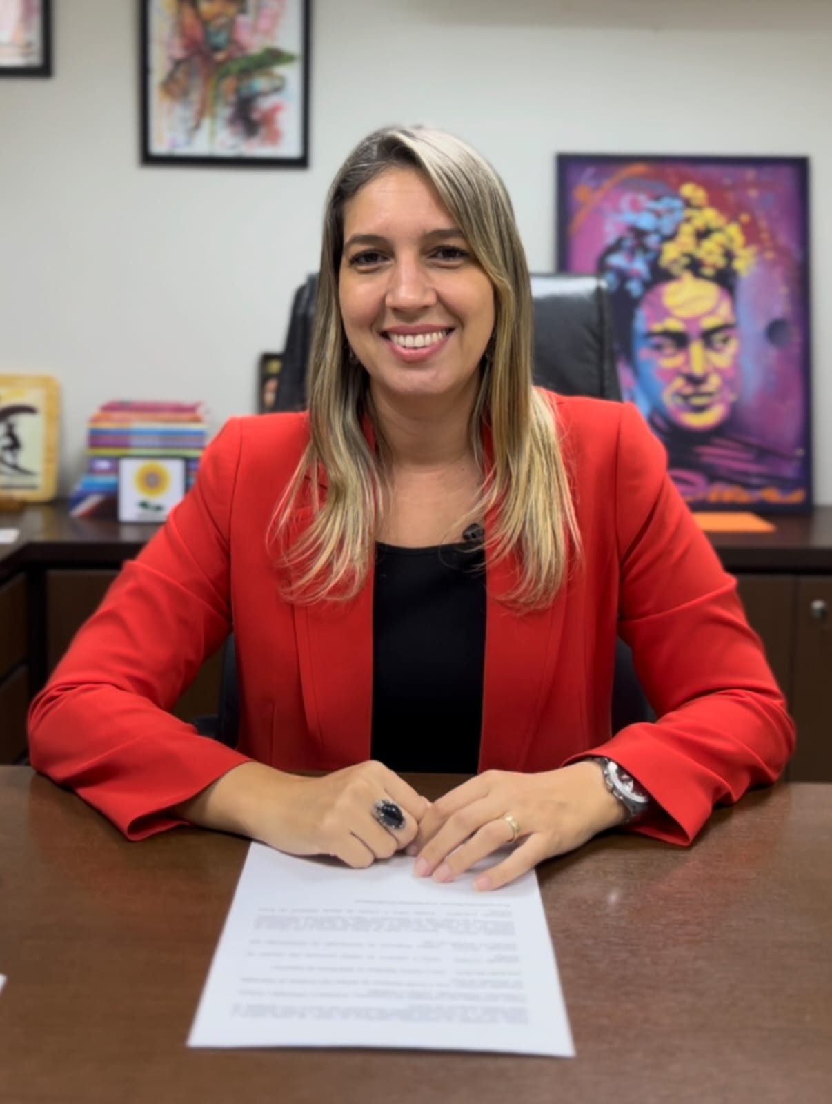 Deputada Larissa Gaspar (PT)