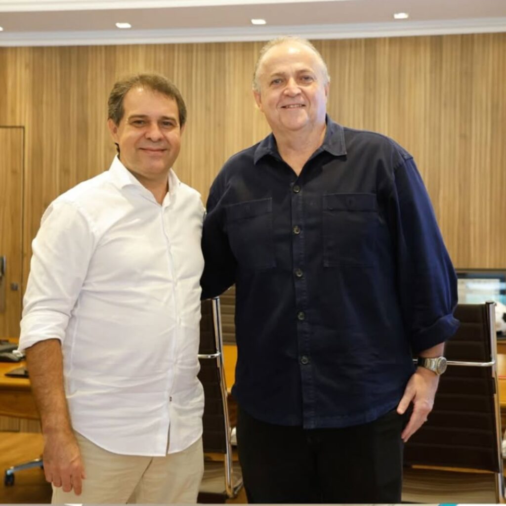Evandro Leitão e Washington Araruna