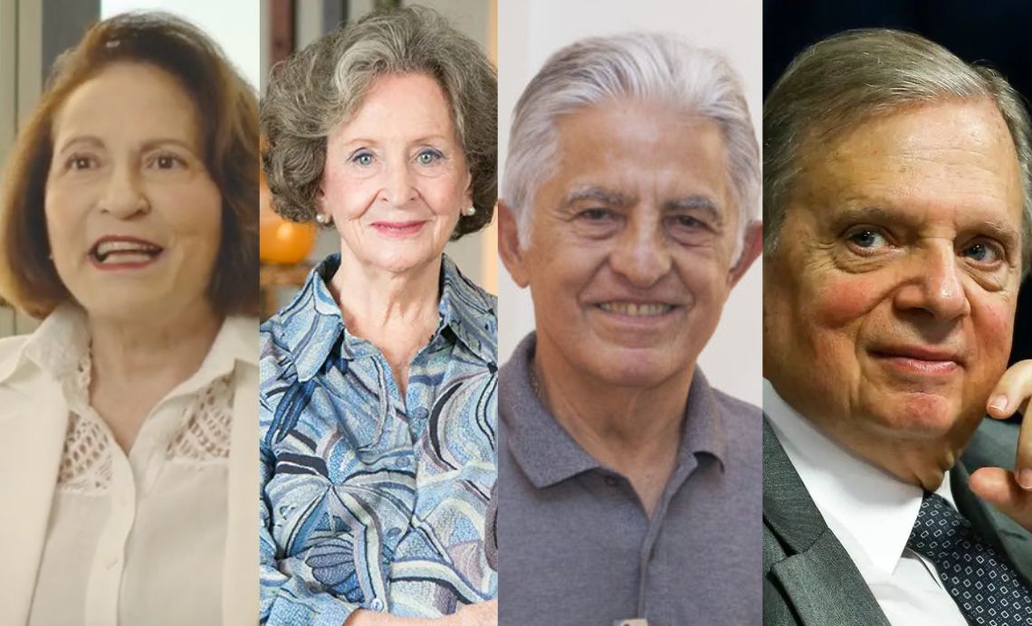 Sereia de Ouro 2025: Adriana Costa e Forti, Guiomar Marinho, Oto de Sá Cavalcante e Tasso Jereissati